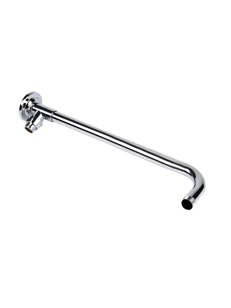 Brazo de extensión de cabezal de ducha montado en la pared de acero inoxidable, 28cm, instalación fácil, accesorios de baño