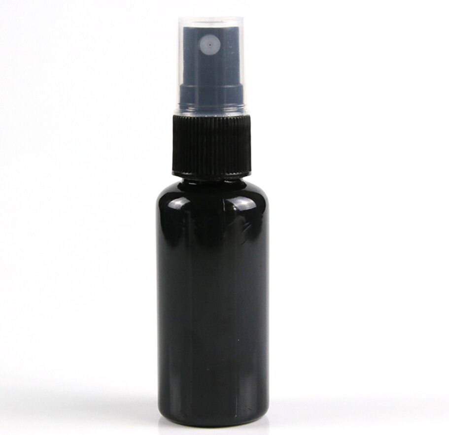 Flacon vide en plastique noir pour parfum, récipient d&#39;emballage pour cosmétiques, 100x10ml, 20ml, 30ml, 50ml, 100ml