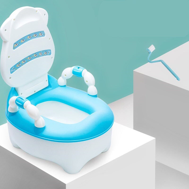 Lovely cow baby toilet,cheap kids potty,plastic baby product
