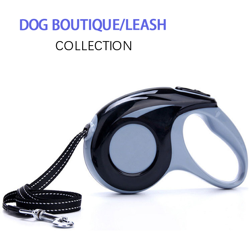 Durable Dog Leash Automatic Retractable Nylon Dog Lead Extendable Puppy Cat Traction Rope Belt Dog Leash For Dogs Products 3M/5M