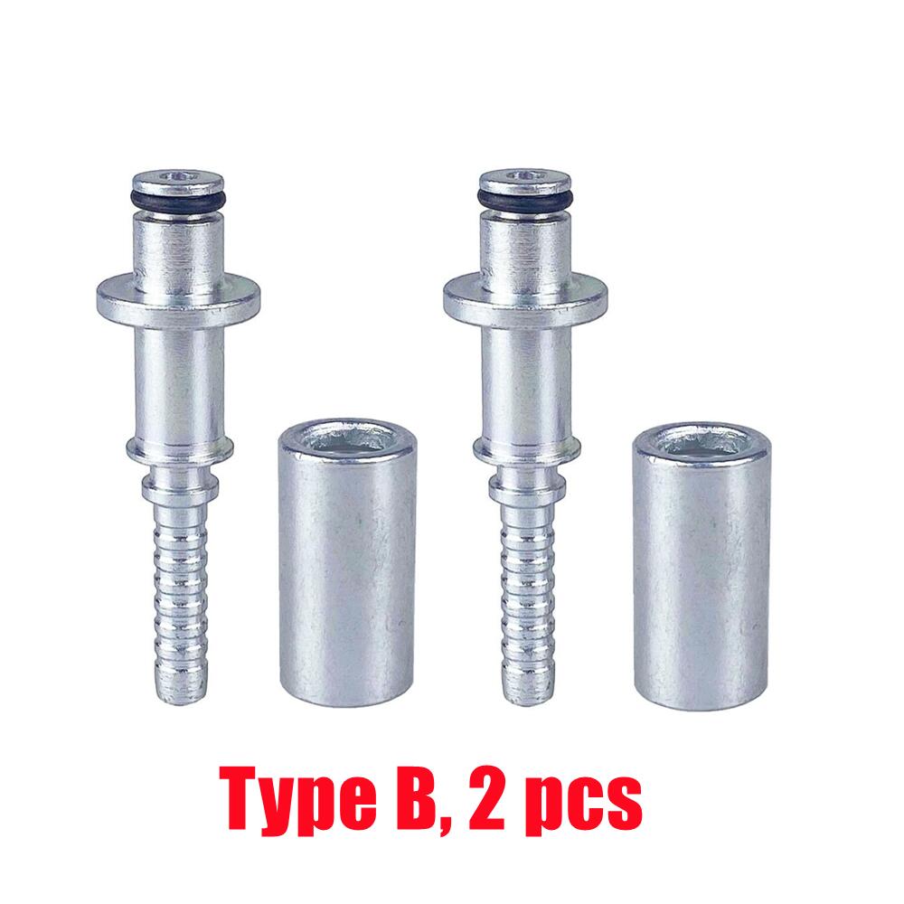 Schlauch Stecker Fitting Mit Hülse Für Karcher K Druck Washer Rohr Spitze Reparatur Stecker Adapter: Type B 2pcs