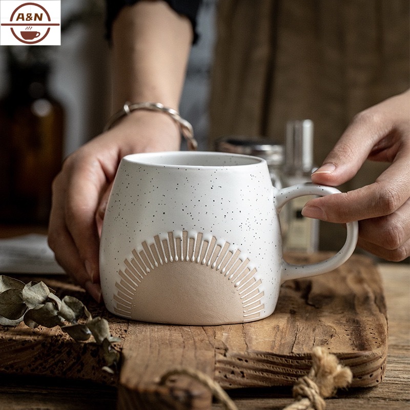 500 ml Japanische Kaffeetasse Gewinde Jahrgang ... – Grandado