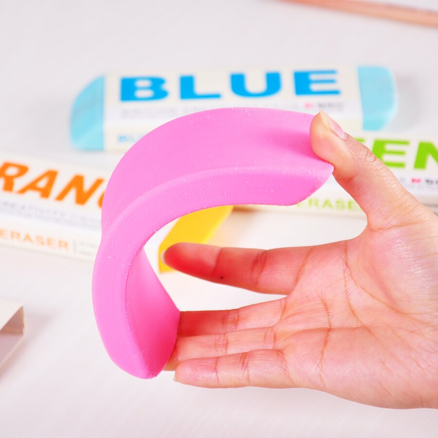1 PC/Lot Colorful Super Huge Resin Rubber & Eraser for School Stationery & Office, XP00007