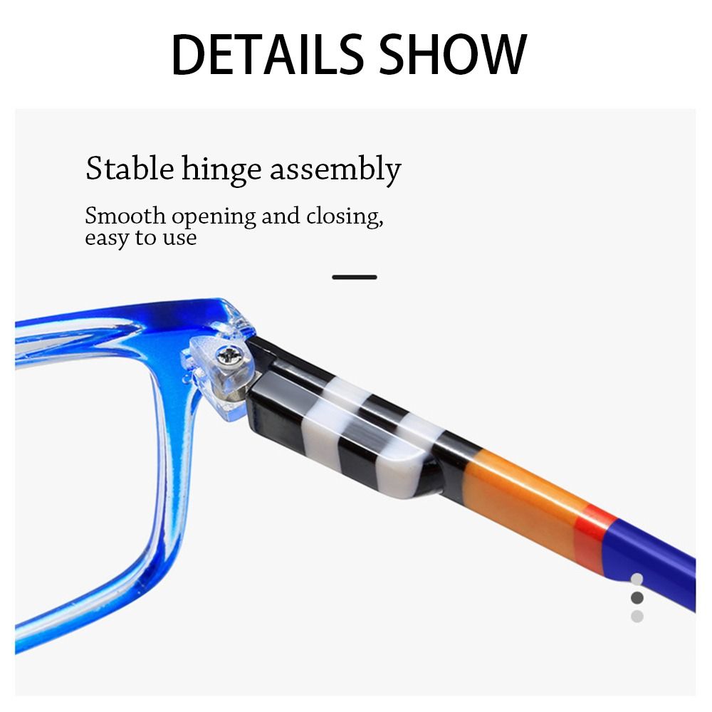 Gafas de lectura multifocales con luz azul, lentes cuadradas con bloqueo de rayos azules, progresivas, cerca del lejano, protección ocular ultraligera