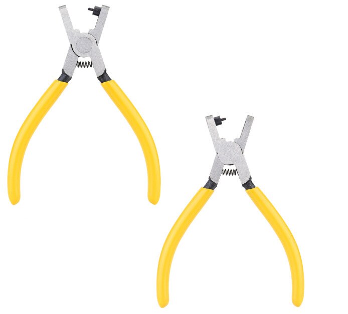 Sewing for Leather and Heavy-Duty Fabrics with Sewing Needles Hole Punch Belt Punch Pvc Card 2mm