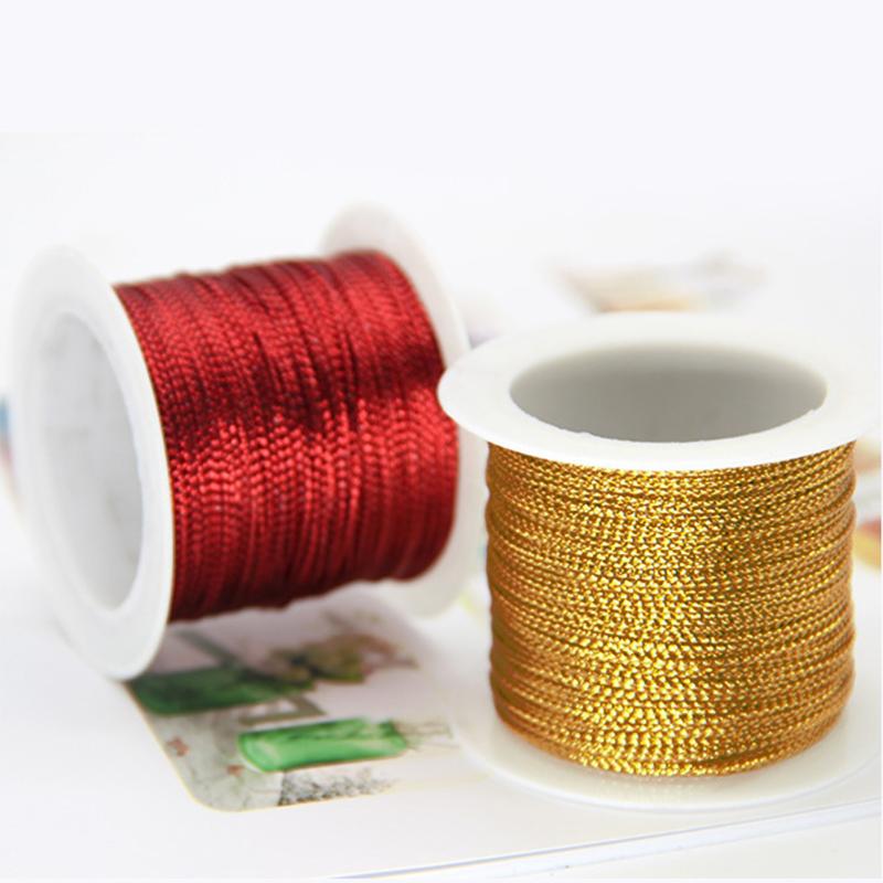 1mm nylon koorden, draadkoord, touw, kralenketting, shamballa-armband, kleding maken, 20m lengtes plastic touwband