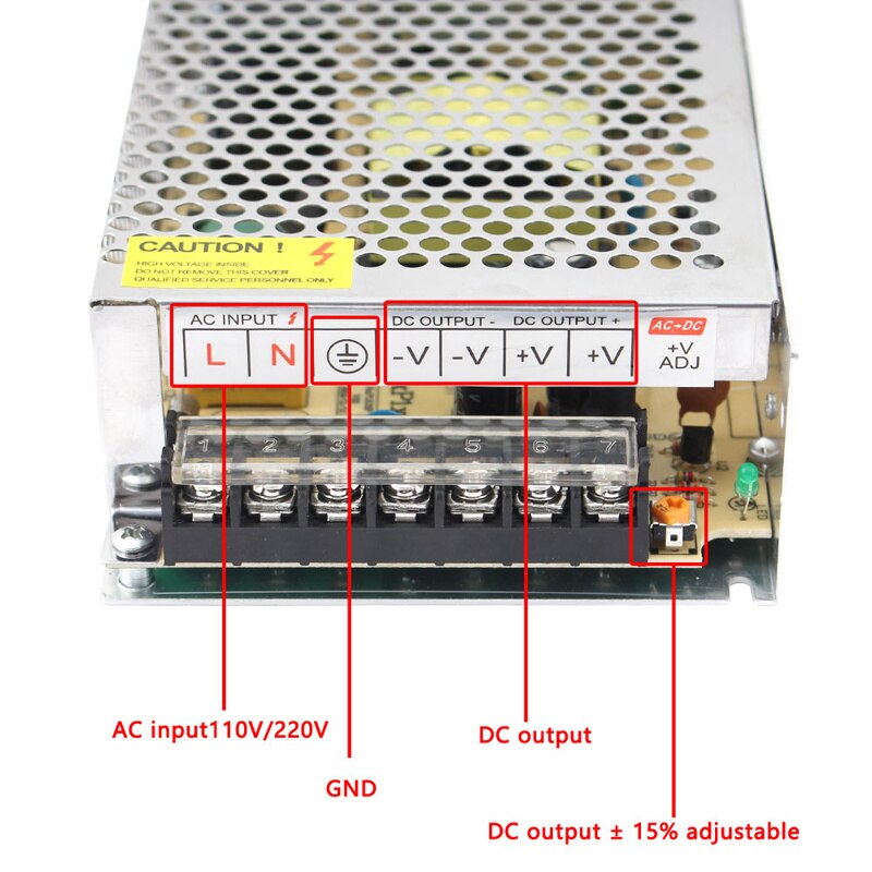 Beleuchtung Transformator Netzteil 12V 1,25 A 2A 3A 5A 6,5 A 8,5 A 10A 12,5 EINE 15A 16,5 EINE 20A 25A 30A LED-treiber Für LEDs