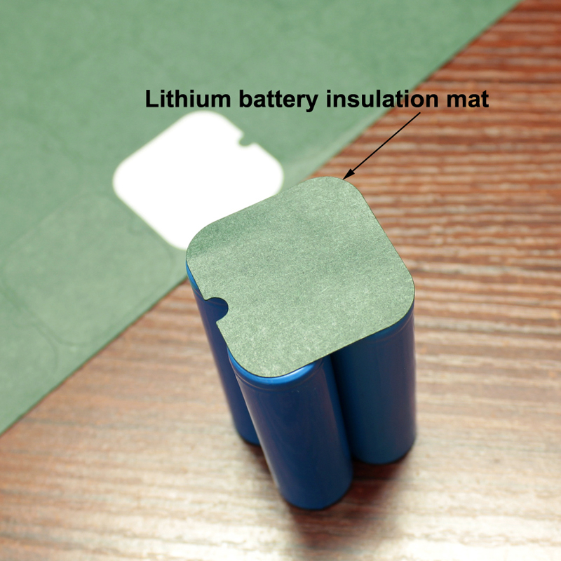 100 teile/los Gerste papier isolierung dichtung waschmaschine 18650 Lithium-batterie Pack spezielle hohe temperatur beständig solide mit adhesi