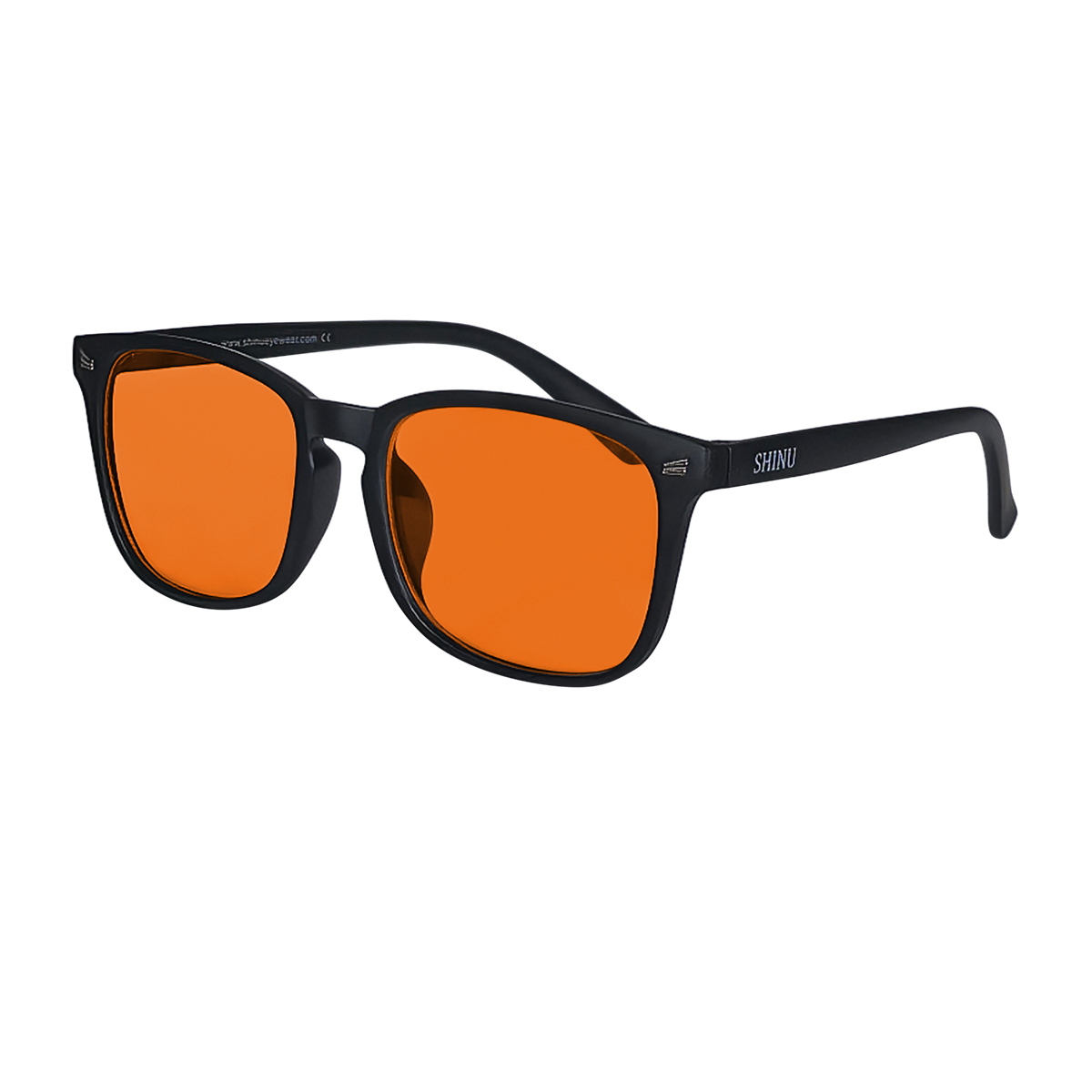 Blue and Green Wavelength Blocking Glasses Disruptive Light Blocking Glasses for Better Sleep Eliminate Eye Strain: GRAY