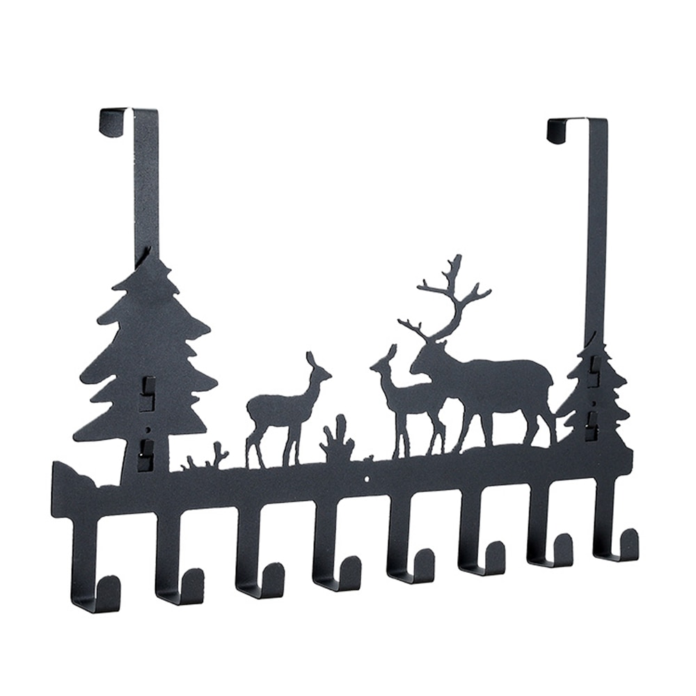 Achterdeur haak hanger deurhanger opbergruimte spijkervrij en spoorvrij mute rack gratis ponshaak gereedschap