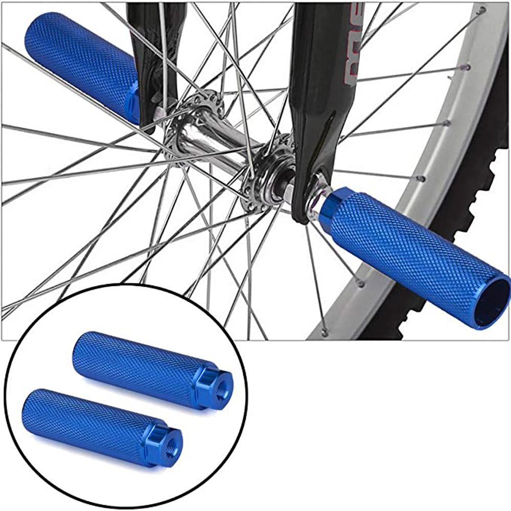 Pyörätapit alumiiniseoksesta liukuesto lyijyjalka polkupyörän tapit bmx tapit maastopyöräilyyn takastuntitapit sopivat 3/8 tuuman akseleille