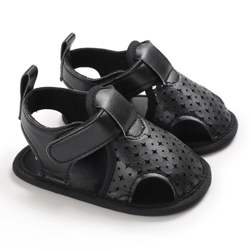 0-18M bebé chico niña Sandalias de flores Casual cuna zapatos primer caminador
