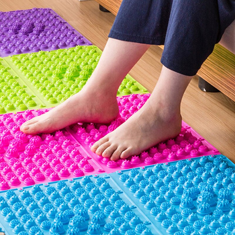 Multi-funktion Akupunktur Reflexzonenmassage Fuß Massagegerät Therapie matt Massage Pad Kappe Druck Durchblutung Platte matt Massagegerät