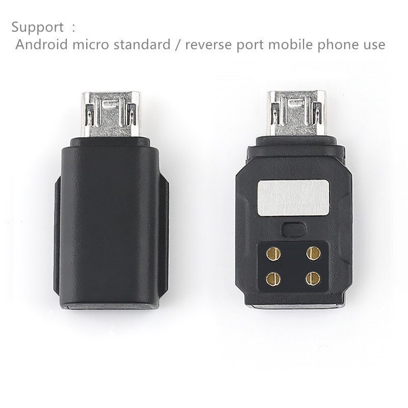 Android micro standard /reverse port universal adapter mobile phone USB connector for dji osmo pocket camera gimbal