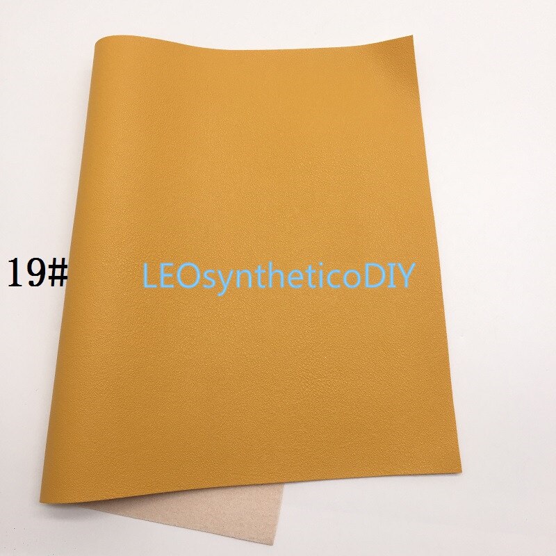 LEOsyntheticoDIY Nappa Synthetische Faux stoff Vinyl Leder Blätter Fühlte Sichern Für DIY Dearing BöGen 21X29CM T537A: 19