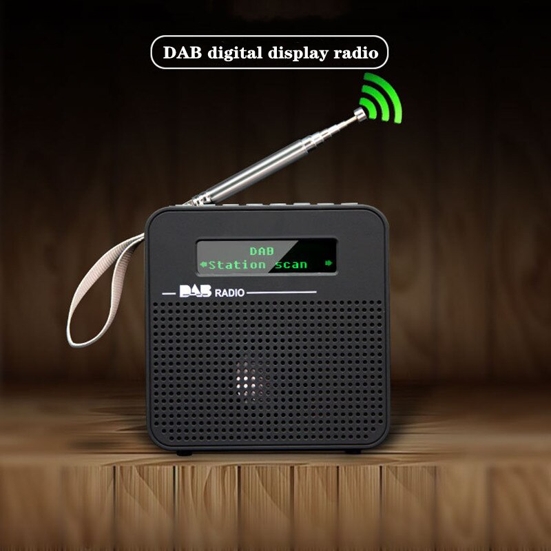 LCD Screen Display DAB+FM Digital Radio, Bluetooth 5.0, Alarm Clock Setting, Automatic Memory Radio Station, Timer Shutdown