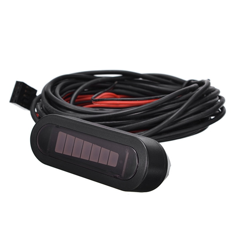 Auto LED electromagnético coche Sensor de estacionamiento marcha atrás sistema de Sensor de respaldo reverso alarma coche accesorio conjunto