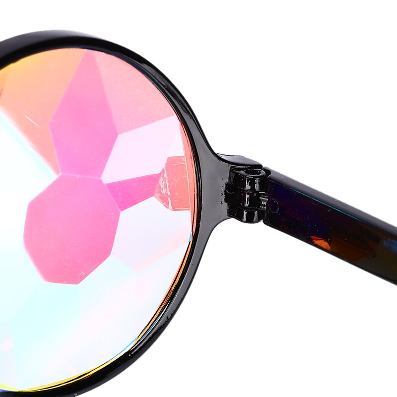 Brillen Wandelen Brillen Festival Zonnebril Kleurrijke Brillen Ronde Caleidoscoop Bril Kleurrijke Celebrity Party Brillen