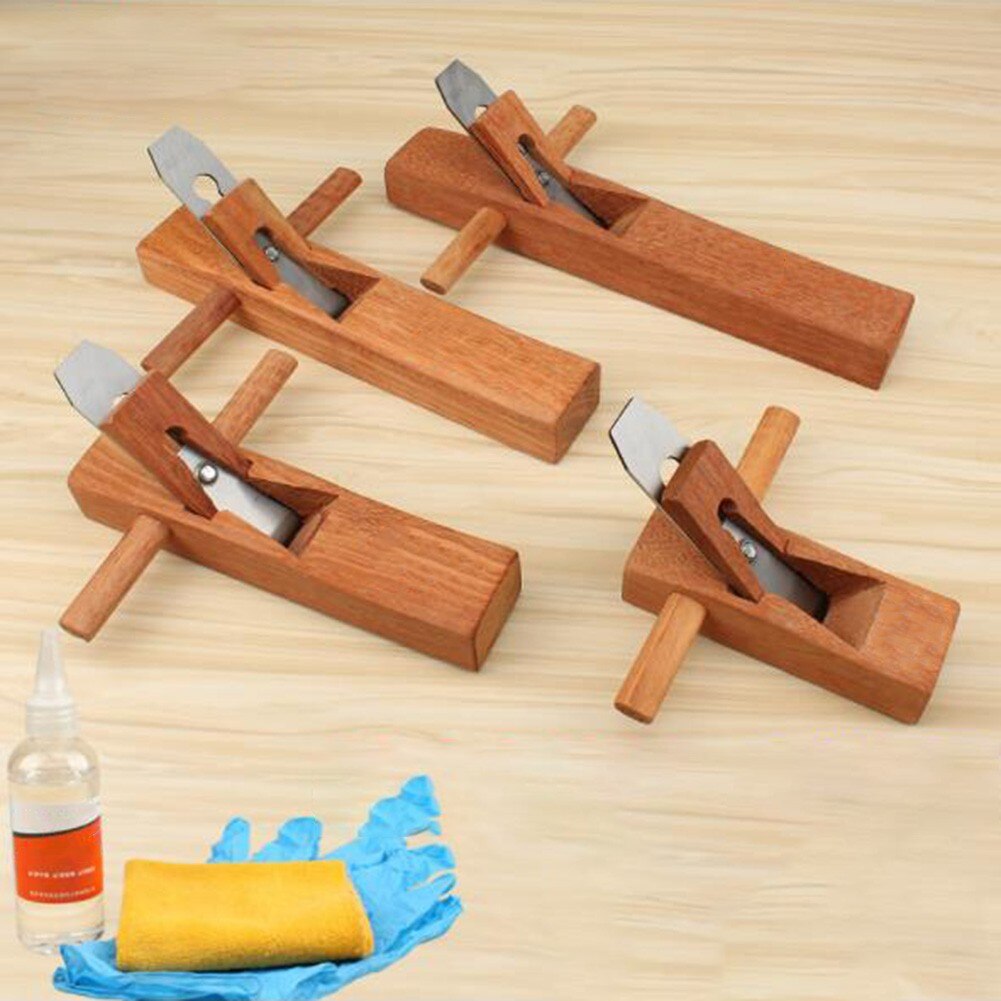 Mini Hand Planer Wood Planer Block Planer Carpentry Ebony Joinery Woodworking Tool One-handed Planer Hand Planer