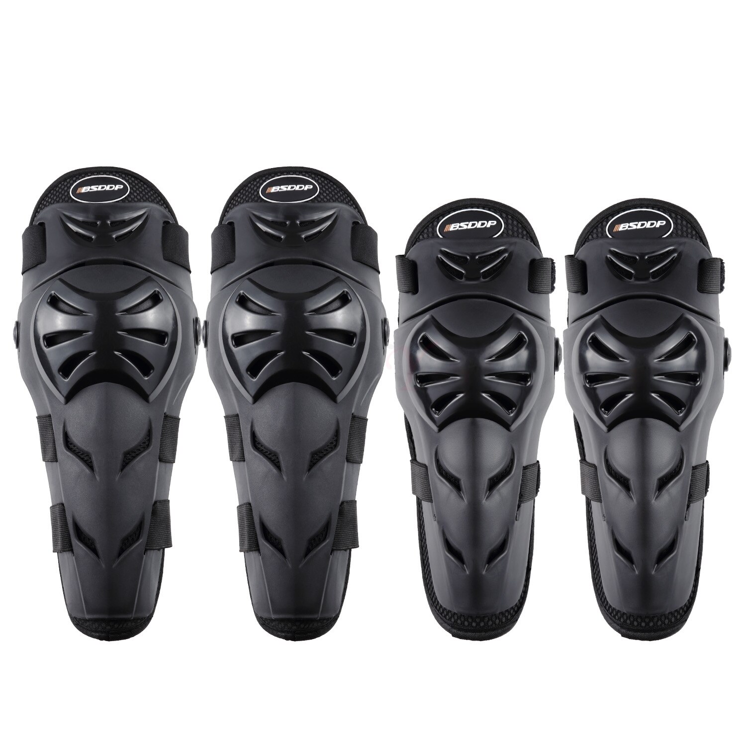 Genouillère moto moto genouillères de Protection Motocross protections route genou et coudières mt07 mt09 r1 r3 4 pièces: Default Title