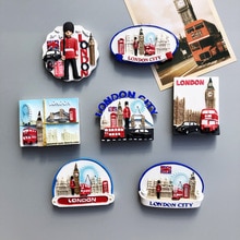 Land Koelkast Magneten Uk Londen Gebouw Magneet Sticker World Travel Souvenir Magnetische Magneet