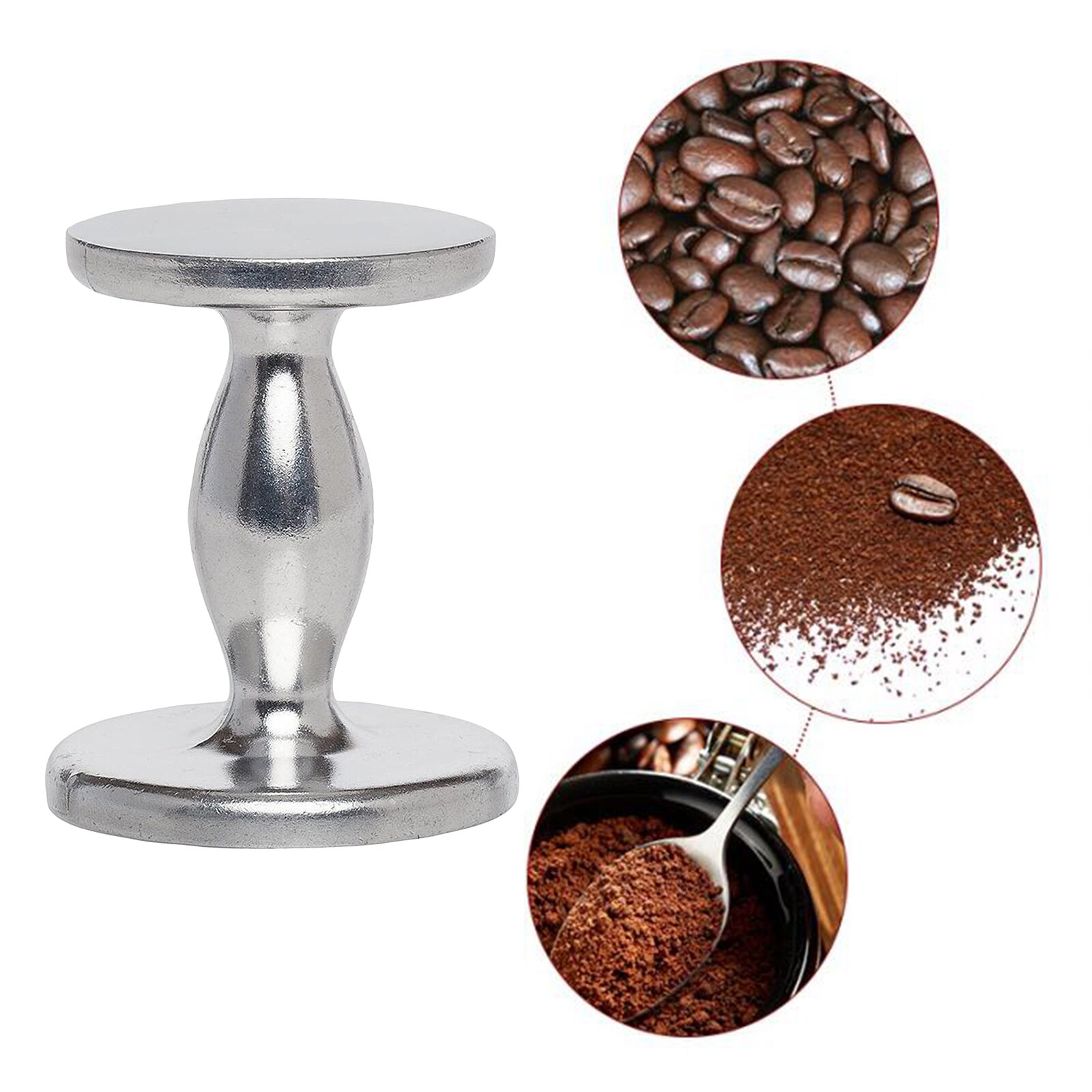 Dubbelzijdige espresso/koffie barista tamper 51mm / 58mm voor barista