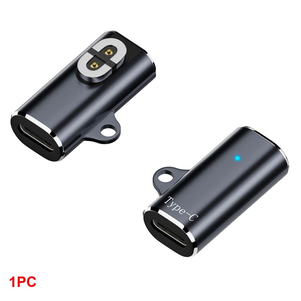 Adaptador de carga de auriculares de conducción ósea, indicador LED, cargador magnético de flexión de 90 grados para Shokz AS800/S803/S810/AS700: Marrón