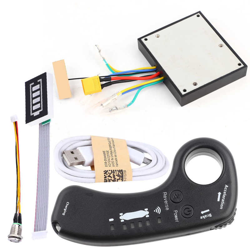 36V Borstelloze Dual Drive Motor Elektrische Skateboard Controller Longboard Drive Esc Vervanging Deel Scooter Moederbord Accessoires