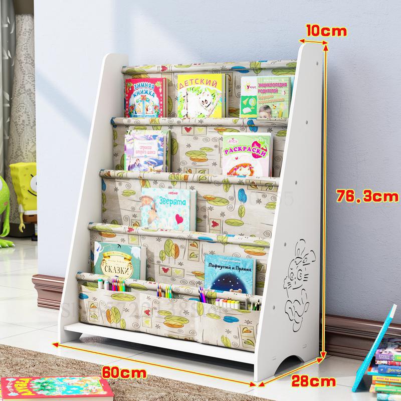 freundlicher Bücherregal Boden Einfache Gestell Wirtschaftlich Schüler Bücherregal Kindergarten freundlicher Bild Buch Lagerung Gestell: VIP 8