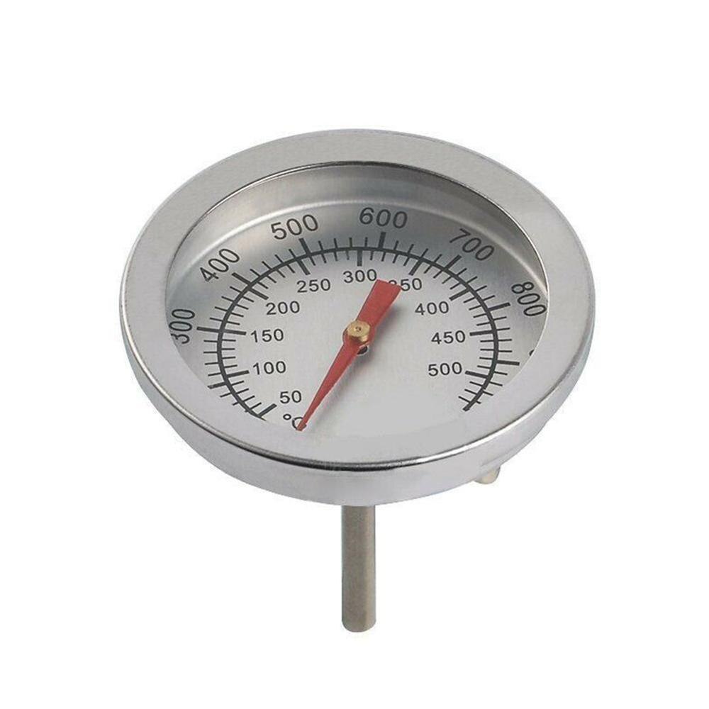 50-500 grill rostfritt stål grill grill rök termometer temperaturmätare ugn termometer