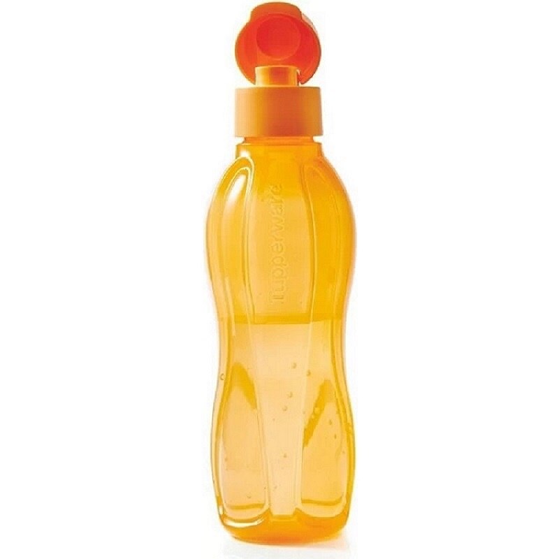 Bouteille 0.75 Lt, gourde pour sportifs, Yoga, Pilates, Orange ou bleu: Orange