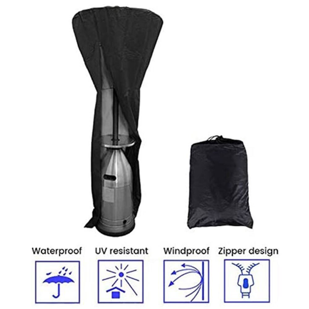 Heater Protector Umbrella Shape Only Cover Heating Furnace Gas Heater Cover Dustproof Outdoor Heater Cover Protective