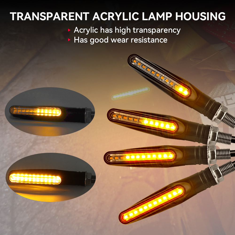 Motorrad LED Blinker Licht Motorrad Blinklicht Motorrad Blinker Indikatoren