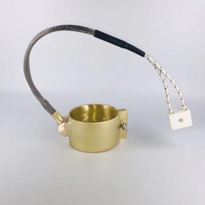 Riscaldatore a fascia in ottone con barilotto di rame elettrico 42x50mm 220v 280w per estrusore