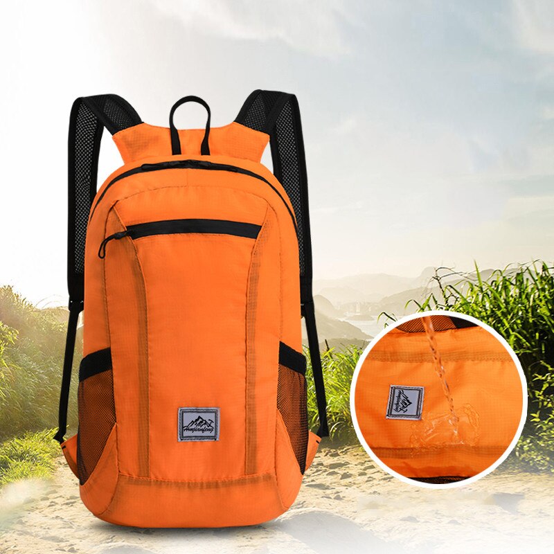 Travel Hiking Bag Foldable Backpack Ultralight Outdoor Pack Waterproof Backpack Folding Bags