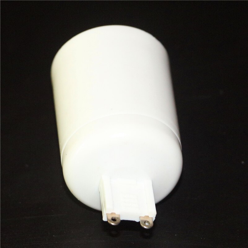 Base de douille G9 à E27, 1 pièce, matériau ABS ignifuge de 100% Base de douille halogène CFL ampoule LED support adaptateur de lampe