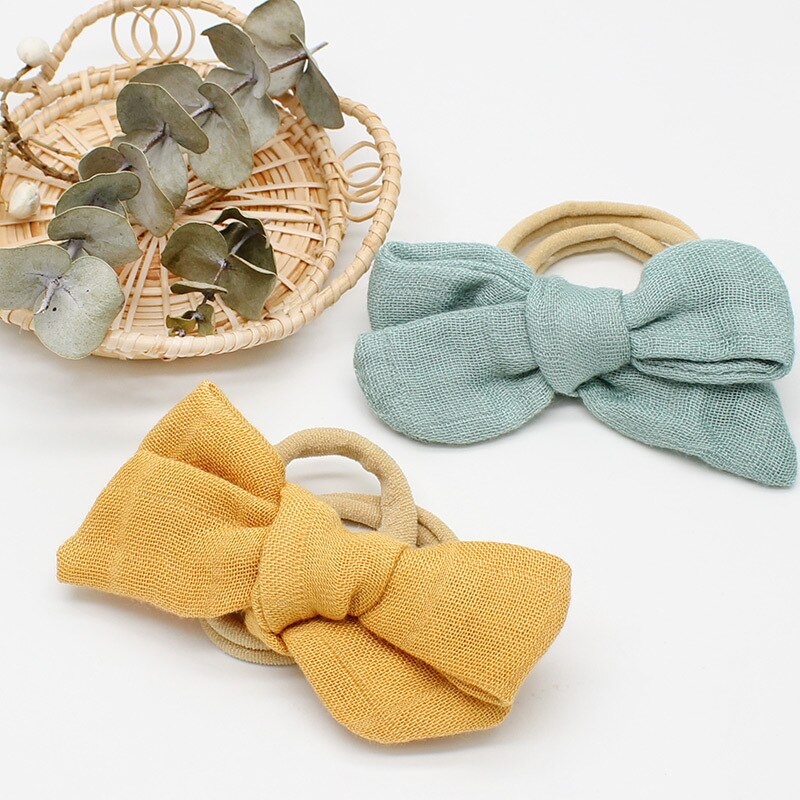 Baby Girl Headbands Newborn Headband Baby Headbands Nylon Infant Baby Bows Baby Girl Hair Accessories