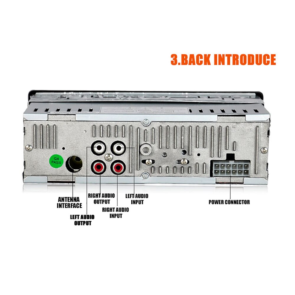 Car Radio Stereo Player Digital Bluetooth Car MP3 Player FM Radio HD Audio Music Speaker Auto Mp3 Player Support USB/SD/AUX