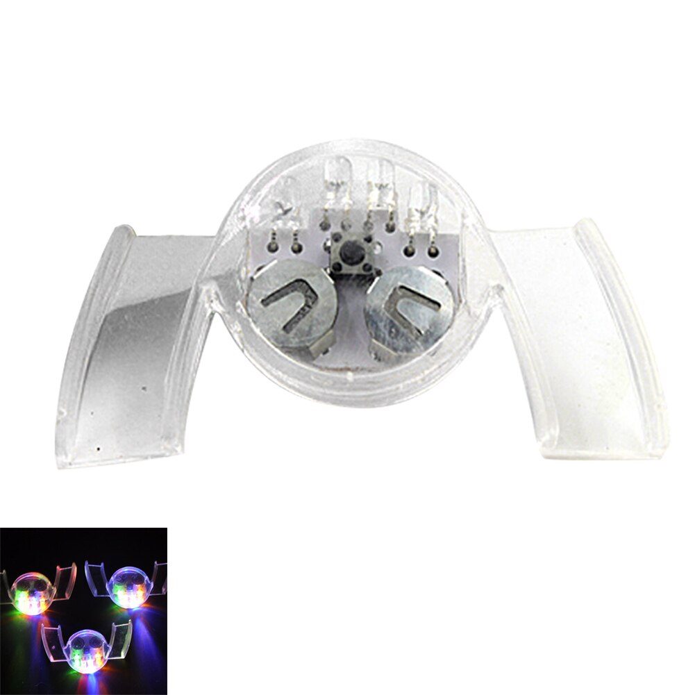 LED Flashing Light Mouth Guard Piece Glowing Tooth Toy Halloween Party Props BM88