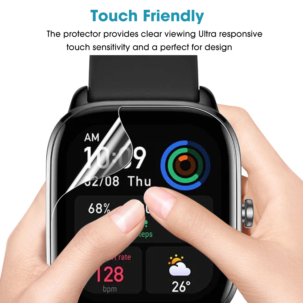 Für Amazfit GTS 3 GTS 2 GTS 4 Mini Weiche Bildschirm Schutz Smartwatch Anti-kratzen TPU Film Für Huami Amazfit GTS 3 GTS4 4 Mini Film