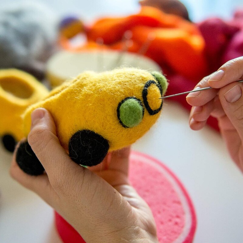 240 stk filtkugle diy håndlavet uldkugle 40 farver til vesikler i løs vægt til filt og krans.