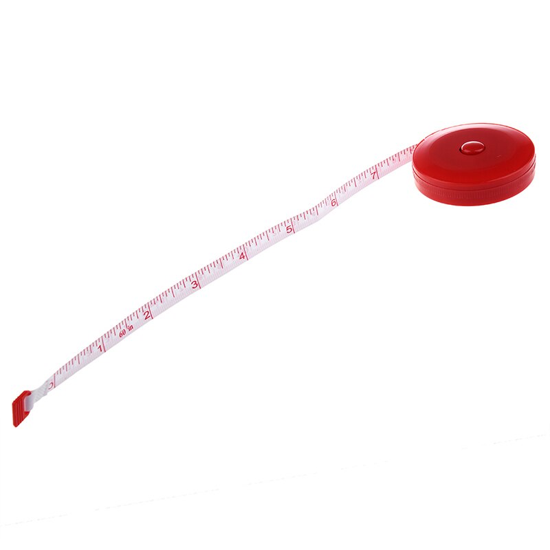 Retractable Dressmaker's Tape Measures 60 inch ~ 150cm Assorted Colours
