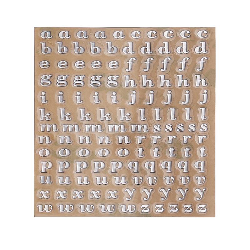 Pegatinas de Color metálico, letras del alfabeto, purpurina, Molde de resina Epoxy, pegatina decorativa, relleno de resina de números de Color dorado, 3/4, 5/7/9mm: Rosa