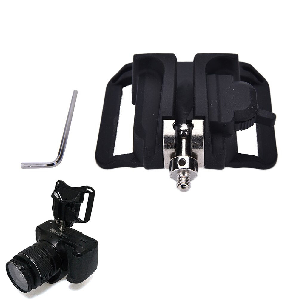 Snel Laden Holster Hanger Quick Strap Taille Riem Buckle Button Mount Clip Camera Video Tassen Voor Sony/Canon/nikon Dslr Camera