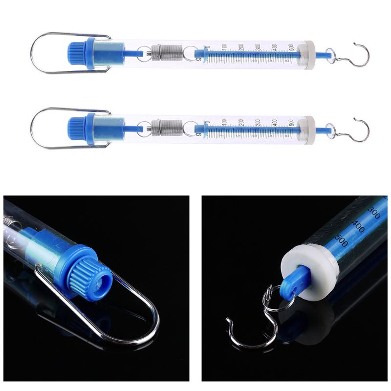 Spring Scale Balance Tubular 5N/500gm/.5Kg Newton Gram Dynamometer Spring Scale Balance Tubular Newton Gram Dynamometer U1JB