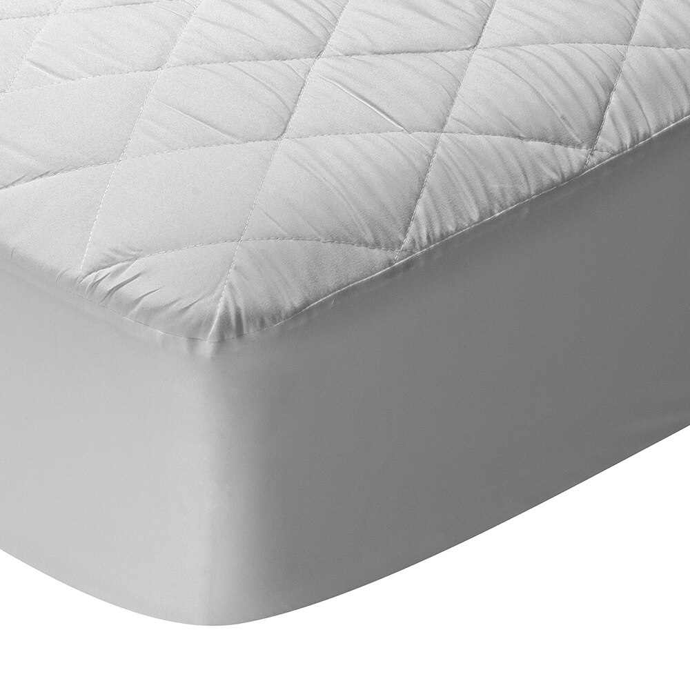 Pikolin Home -Protector/cubre colchón acolchado con fibra con tratamiento antiácaros, con membrana impermeable y transpirable
