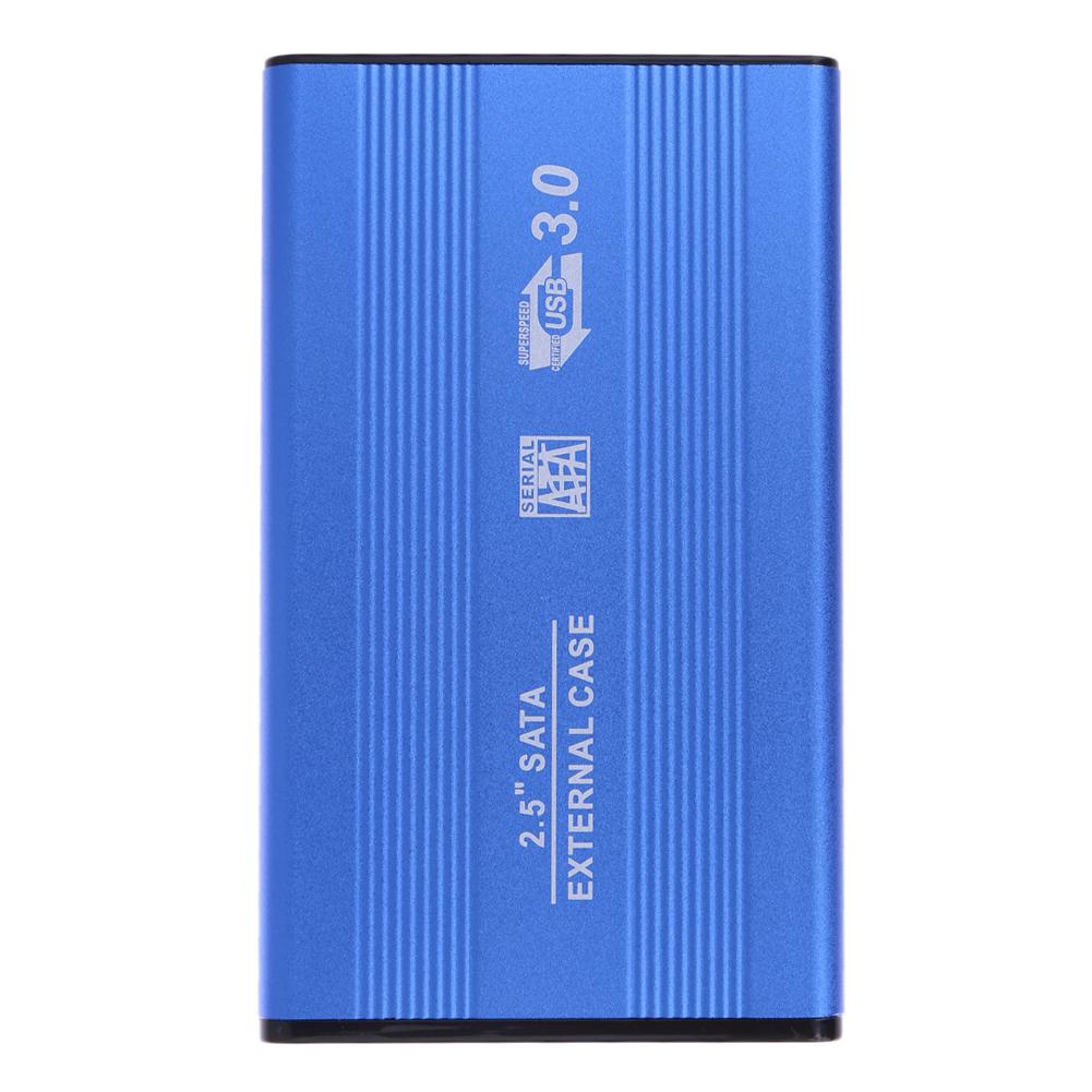 Alumínio sata hd drive gabinete 2.5 polegada usb 3.0 super velocidade disco rígido externo hdd caixa de caixa quente pluggable swappable