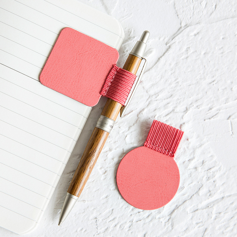 5 pièces/ensemble auto-adhésif porte-stylo collant stylo pince élastique sangle créative moleskine cahier accessoires