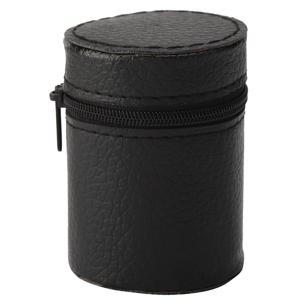4Pcs Tea Cup Set Stainless Steel Coffee Cup Portable Wine Tea Cup with Leather Cover for Travel Picnic