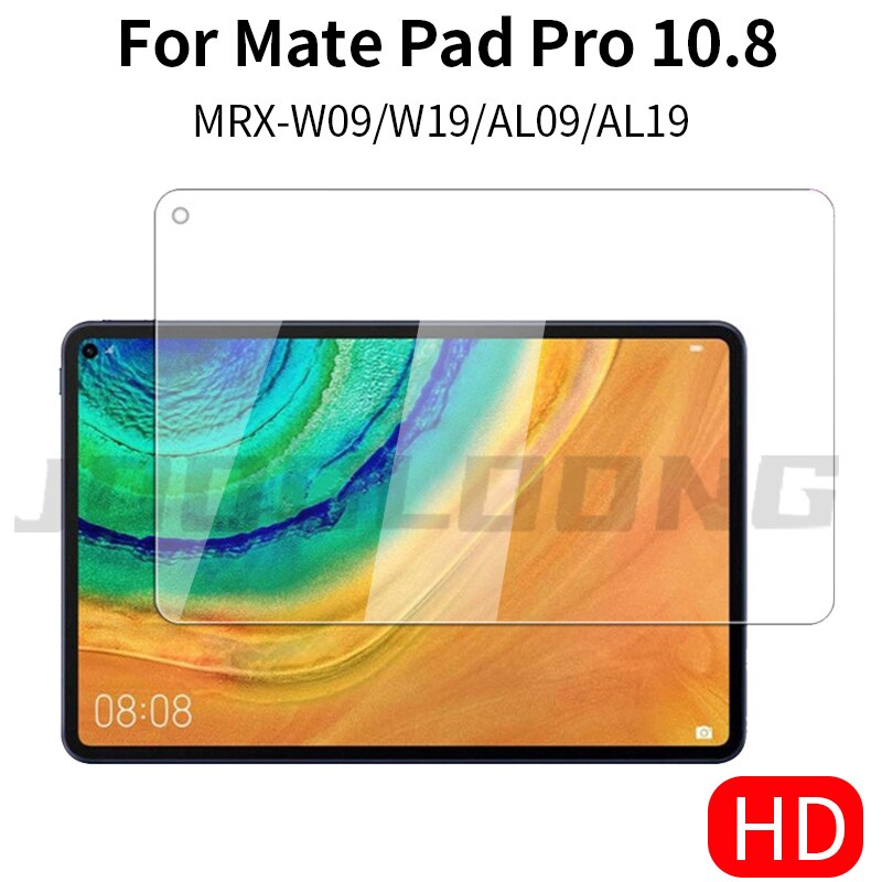 Tempered Glass For Huawei MatePad Pro 10.8 10.4 Inch Protective Glass For Mate Pad M6 8.4 V6 T10 T10S 10 Tablet Screen Portector: MATEPad Pro10.8 HD